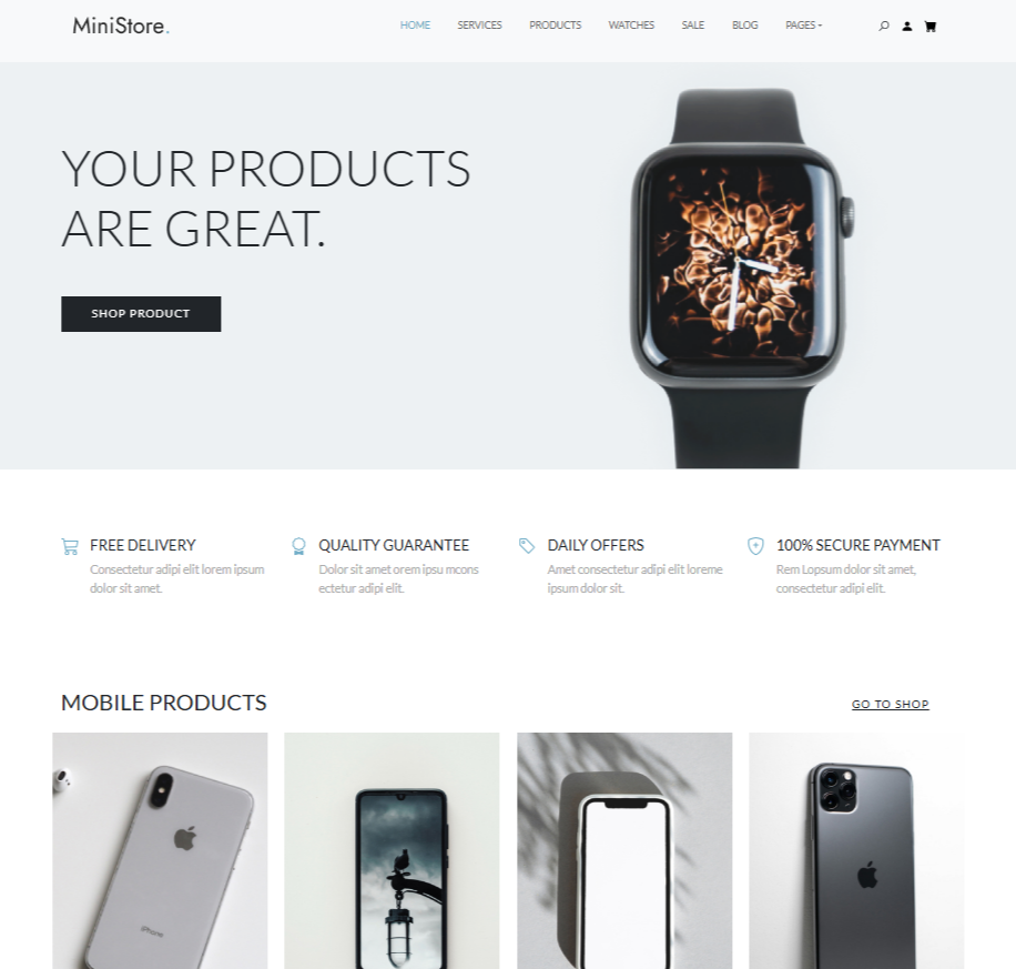 Tech store